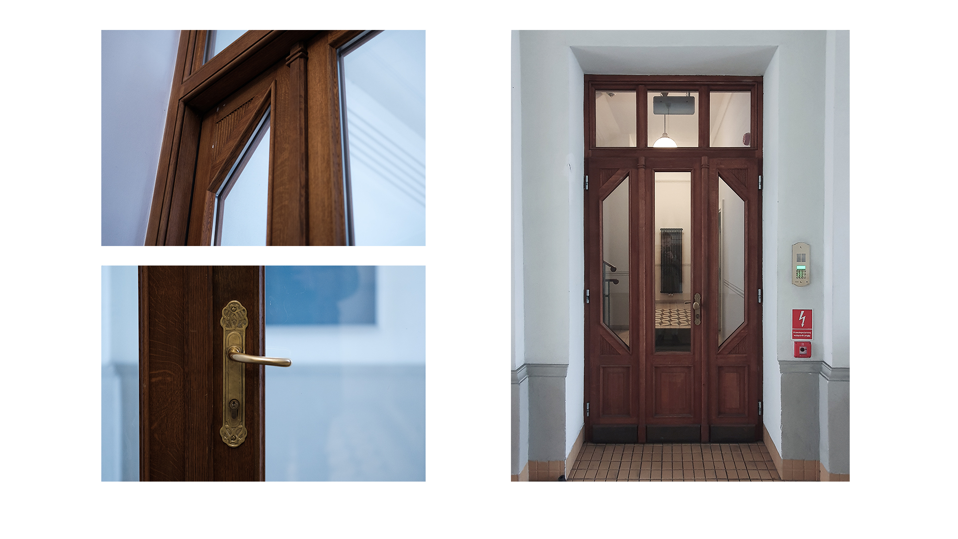 photo detal detail doors zdjęcie architektoniczny kamienica Targowa 21